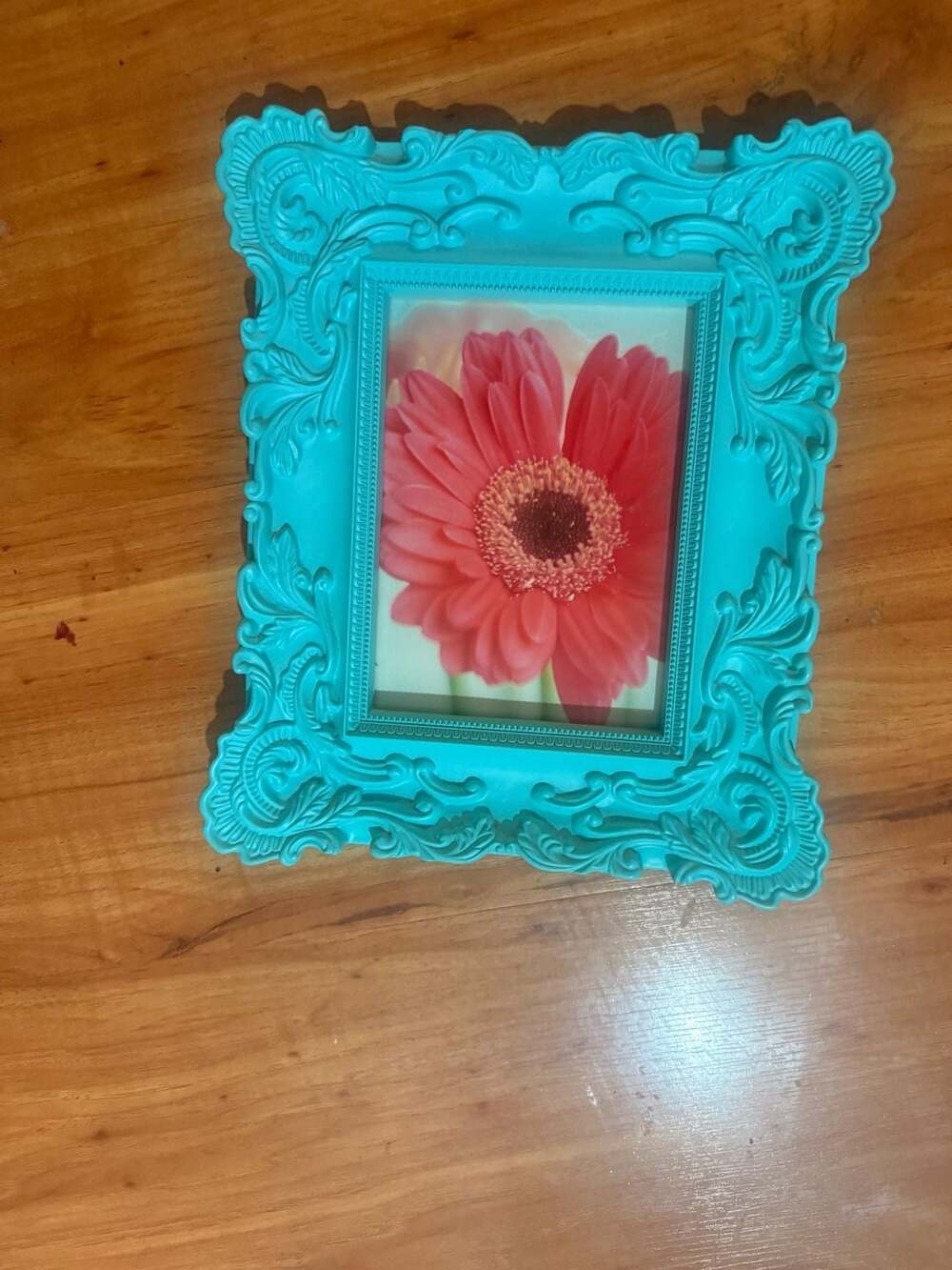 Mainstays Picture Frame Size 5x7 Mint Baroque